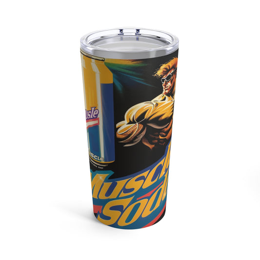 Muscle Soda - Golden boy Tumbler 20oz