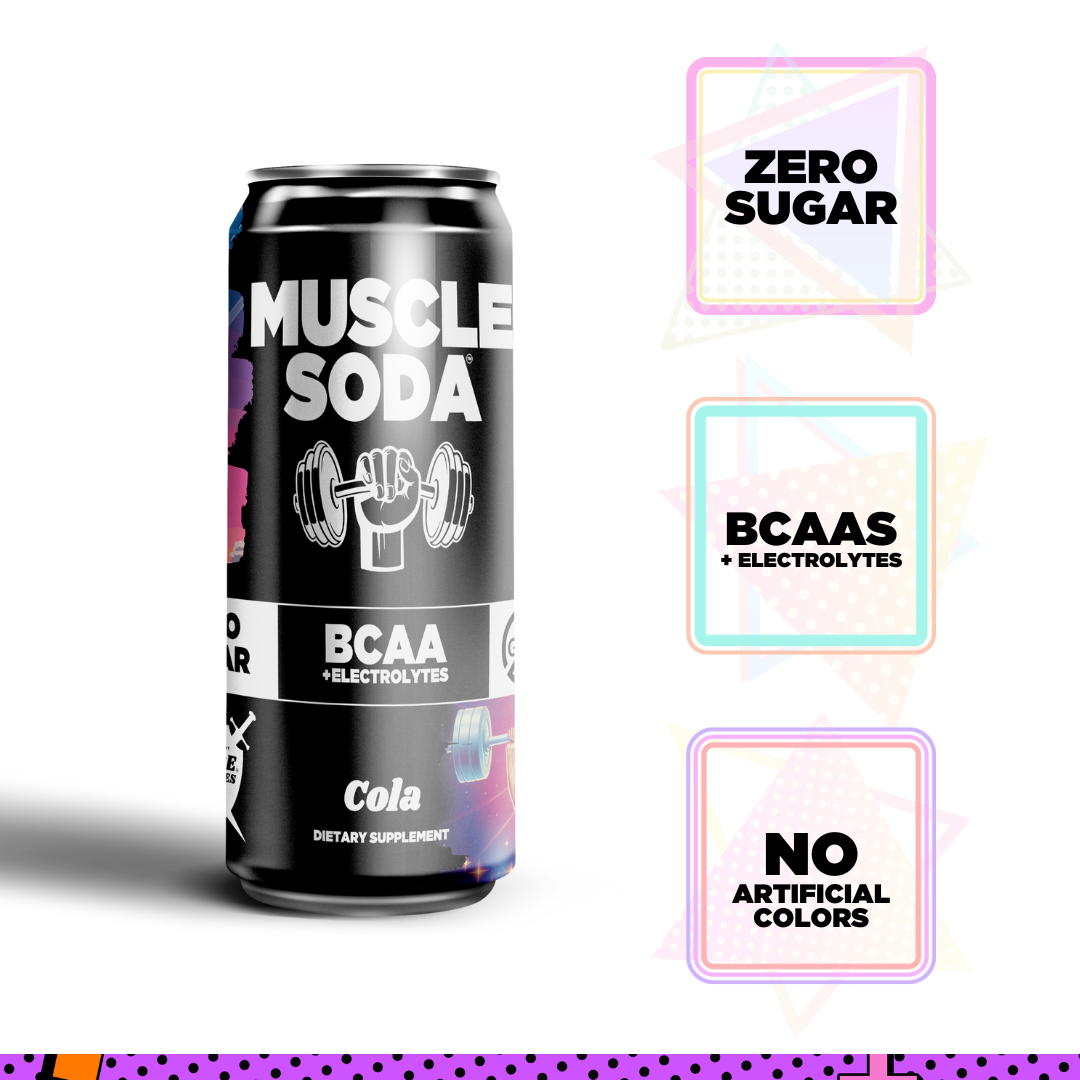 MUSCLE SODA - BCAAs+Electrolytes